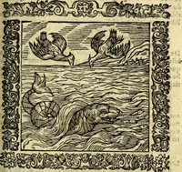 An illustration from Omnia Andreae Alciati v.c. emblemata, cum commentariis, quibus emblematum aperta origine mens auctoris explicatur, & obscura omnia, dubiáque illustrantur Adiectae ad calcem Notae posteriores (1589)