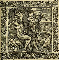 An illustration from Omnia Andreae Alciati v.c. emblemata, cum commentariis, quibus emblematum aperta origine mens auctoris explicatur, & obscura omnia, dubiáque illustrantur Adiectae ad calcem Notae posteriores (1589)