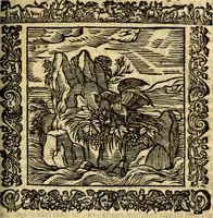 An illustration from Omnia Andreae Alciati v.c. emblemata, cum commentariis, quibus emblematum aperta origine mens auctoris explicatur, & obscura omnia, dubiáque illustrantur Adiectae ad calcem Notae posteriores (1589)