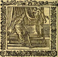 An illustration from Omnia Andreae Alciati v.c. emblemata, cum commentariis, quibus emblematum aperta origine mens auctoris explicatur, & obscura omnia, dubiáque illustrantur Adiectae ad calcem Notae posteriores (1589)