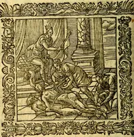 An illustration from Omnia Andreae Alciati v.c. emblemata, cum commentariis, quibus emblematum aperta origine mens auctoris explicatur, & obscura omnia, dubiáque illustrantur Adiectae ad calcem Notae posteriores (1589)