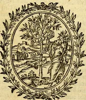 An illustration from Omnia Andreae Alciati v.c. emblemata, cum commentariis, quibus emblematum aperta origine mens auctoris explicatur, & obscura omnia, dubiáque illustrantur Adiectae ad calcem Notae posteriores (1589)