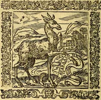 An illustration from Omnia Andreae Alciati v.c. emblemata, cum commentariis, quibus emblematum aperta origine mens auctoris explicatur, & obscura omnia, dubiáque illustrantur Adiectae ad calcem Notae posteriores (1589)