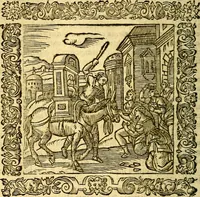 An illustration from Omnia Andreae Alciati v.c. emblemata, cum commentariis, quibus emblematum aperta origine mens auctoris explicatur, & obscura omnia, dubiáque illustrantur Adiectae ad calcem Notae posteriores (1589)