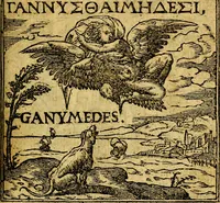 Picture 9 of 238 from Omnia D. And. Alciati emblemata : ad quae singula, praeter concinnas acutásque inscriptiones, lepidas & expressas imagines, ac caetera omnia, quae prioribus nostris editionibus cúm ad eorum distinctionem, tum ad ornatum & correctionem adhibita continebantur, : nunc primùm perelegantia persubtiliáq[ue] adiecta sunt epimuthia, quibus emblematum amplitudo quaecunq[ue] in iis dubia sunt aut obscura, tanquam perspicuis illustrantur (1566), leaf 18