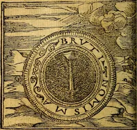 An illustration from Omnia D. And. Alciati emblemata : ad quae singula, praeter concinnas acutásque inscriptiones, lepidas & expressas imagines, ac caetera omnia, quae prioribus nostris editionibus cúm ad eorum distinctionem, tum ad ornatum & correctionem adhibita continebantur, : nunc primùm perelegantia persubtiliáq[ue] adiecta sunt epimuthia, quibus emblematum amplitudo quaecunq[ue] in iis dubia sunt aut obscura, tanquam perspicuis illustrantur (1566)
