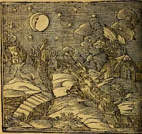 An illustration from Omnia D. And. Alciati emblemata : ad quae singula, praeter concinnas acutásque inscriptiones, lepidas & expressas imagines, ac caetera omnia, quae prioribus nostris editionibus cúm ad eorum distinctionem, tum ad ornatum & correctionem adhibita continebantur, : nunc primùm perelegantia persubtiliáq[ue] adiecta sunt epimuthia, quibus emblematum amplitudo quaecunq[ue] in iis dubia sunt aut obscura, tanquam perspicuis illustrantur (1566)