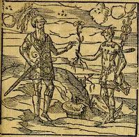 An illustration from Omnia D. And. Alciati emblemata : ad quae singula, praeter concinnas acutásque inscriptiones, lepidas & expressas imagines, ac caetera omnia, quae prioribus nostris editionibus cúm ad eorum distinctionem, tum ad ornatum & correctionem adhibita continebantur, : nunc primùm perelegantia persubtiliáq[ue] adiecta sunt epimuthia, quibus emblematum amplitudo quaecunq[ue] in iis dubia sunt aut obscura, tanquam perspicuis illustrantur (1566)