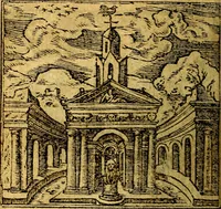 Picture 19 of 238 from Omnia D. And. Alciati emblemata : ad quae singula, praeter concinnas acutásque inscriptiones, lepidas & expressas imagines, ac caetera omnia, quae prioribus nostris editionibus cúm ad eorum distinctionem, tum ad ornatum & correctionem adhibita continebantur, : nunc primùm perelegantia persubtiliáq[ue] adiecta sunt epimuthia, quibus emblematum amplitudo quaecunq[ue] in iis dubia sunt aut obscura, tanquam perspicuis illustrantur (1566), leaf 29