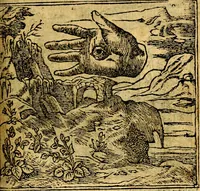 Picture 20 of 238 from Omnia D. And. Alciati emblemata : ad quae singula, praeter concinnas acutásque inscriptiones, lepidas & expressas imagines, ac caetera omnia, quae prioribus nostris editionibus cúm ad eorum distinctionem, tum ad ornatum & correctionem adhibita continebantur, : nunc primùm perelegantia persubtiliáq[ue] adiecta sunt epimuthia, quibus emblematum amplitudo quaecunq[ue] in iis dubia sunt aut obscura, tanquam perspicuis illustrantur (1566), leaf 30