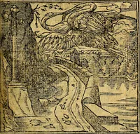 Picture 36 of 238 from Omnia D. And. Alciati emblemata : ad quae singula, praeter concinnas acutásque inscriptiones, lepidas & expressas imagines, ac caetera omnia, quae prioribus nostris editionibus cúm ad eorum distinctionem, tum ad ornatum & correctionem adhibita continebantur, : nunc primùm perelegantia persubtiliáq[ue] adiecta sunt epimuthia, quibus emblematum amplitudo quaecunq[ue] in iis dubia sunt aut obscura, tanquam perspicuis illustrantur (1566), leaf 46