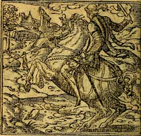 An illustration from Omnia D. And. Alciati emblemata : ad quae singula, praeter concinnas acutásque inscriptiones, lepidas & expressas imagines, ac caetera omnia, quae prioribus nostris editionibus cúm ad eorum distinctionem, tum ad ornatum & correctionem adhibita continebantur, : nunc primùm perelegantia persubtiliáq[ue] adiecta sunt epimuthia, quibus emblematum amplitudo quaecunq[ue] in iis dubia sunt aut obscura, tanquam perspicuis illustrantur (1566)