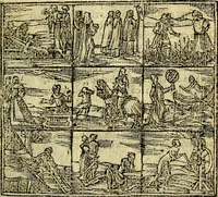 An illustration from Omnia D. And. Alciati Emblemata : ad qvae singula praeter concinnas acutásque inscriptiones, lepidas & expressas imagines, ac caetera omnia, quae prioribus nostris editionibus cùm ad eorum distinctionem, tum ad ornatum & correctionem adhibita continebantur, : nunc primùm perelegantia persubtiliaq́ [ue] (1564)