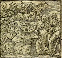 An illustration from Omnia D. And. Alciati Emblemata : ad qvae singula praeter concinnas acutásque inscriptiones, lepidas & expressas imagines, ac caetera omnia, quae prioribus nostris editionibus cùm ad eorum distinctionem, tum ad ornatum & correctionem adhibita continebantur, : nunc primùm perelegantia persubtiliaq́ [ue] (1564)