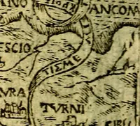An illustration from Omnia D. And. Alciati Emblemata : ad qvae singula praeter concinnas acutásque inscriptiones, lepidas & expressas imagines, ac caetera omnia, quae prioribus nostris editionibus cùm ad eorum distinctionem, tum ad ornatum & correctionem adhibita continebantur, : nunc primùm perelegantia persubtiliaq́ [ue] (1564)