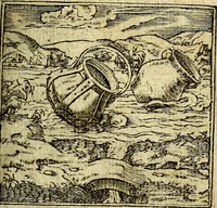 An illustration from Omnia D. And. Alciati Emblemata : ad qvae singula praeter concinnas acutásque inscriptiones, lepidas & expressas imagines, ac caetera omnia, quae prioribus nostris editionibus cùm ad eorum distinctionem, tum ad ornatum & correctionem adhibita continebantur, : nunc primùm perelegantia persubtiliaq́ [ue] (1564)