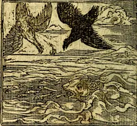 An illustration from Omnia D. And. Alciati Emblemata : ad qvae singula praeter concinnas acutásque inscriptiones, lepidas & expressas imagines, ac caetera omnia, quae prioribus nostris editionibus cùm ad eorum distinctionem, tum ad ornatum & correctionem adhibita continebantur, : nunc primùm perelegantia persubtiliaq́ [ue] (1564)