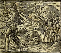 Picture 203 of 246 from Omnia D. And. Alciati Emblemata : ad qvae singula praeter concinnas acutásque inscriptiones, lepidas & expressas imagines, ac caetera omnia, quae prioribus nostris editionibus cùm ad eorum distinctionem, tum ad ornatum & correctionem adhibita continebantur, : nunc primùm perelegantia persubtiliaq́ [ue] (1564), leaf 208