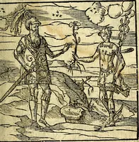 An illustration from Omnia D. And. Alciati Emblemata : ad qvae singula praeter concinnas acutásque inscriptiones, lepidas & expressas imagines, ac caetera omnia, quae prioribus nostris editionibus cùm ad eorum distinctionem, tum ad ornatum & correctionem adhibita continebantur, : nunc primùm perelegantia persubtiliaq́ [ue] (1564)