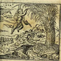 An illustration from Omnia D. And. Alciati Emblemata : ad qvae singula praeter concinnas acutásque inscriptiones, lepidas & expressas imagines, ac caetera omnia, quae prioribus nostris editionibus cùm ad eorum distinctionem, tum ad ornatum & correctionem adhibita continebantur, : nunc primùm perelegantia persubtiliaq́ [ue] (1564)