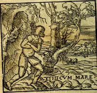 Picture 41 of 246 from Omnia D. And. Alciati Emblemata : ad qvae singula praeter concinnas acutásque inscriptiones, lepidas & expressas imagines, ac caetera omnia, quae prioribus nostris editionibus cùm ad eorum distinctionem, tum ad ornatum & correctionem adhibita continebantur, : nunc primùm perelegantia persubtiliaq́ [ue] (1564), leaf 45