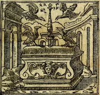 Picture 42 of 246 from Omnia D. And. Alciati Emblemata : ad qvae singula praeter concinnas acutásque inscriptiones, lepidas & expressas imagines, ac caetera omnia, quae prioribus nostris editionibus cùm ad eorum distinctionem, tum ad ornatum & correctionem adhibita continebantur, : nunc primùm perelegantia persubtiliaq́ [ue] (1564), leaf 46
