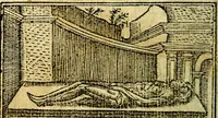 An illustration from Omnia D. And. Alciati Emblemata : ad qvae singula praeter concinnas acutásque inscriptiones, lepidas & expressas imagines, ac caetera omnia, quae prioribus nostris editionibus cùm ad eorum distinctionem, tum ad ornatum & correctionem adhibita continebantur, : nunc primùm perelegantia persubtiliaq́ [ue] (1564)