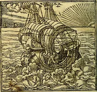 An illustration from Omnia D. And. Alciati Emblemata : ad qvae singula praeter concinnas acutásque inscriptiones, lepidas & expressas imagines, ac caetera omnia, quae prioribus nostris editionibus cùm ad eorum distinctionem, tum ad ornatum & correctionem adhibita continebantur, : nunc primùm perelegantia persubtiliaq́ [ue] (1564)