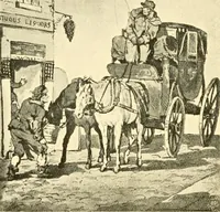 An illustration from Omnibuses and cabs : their origin and history (1902)