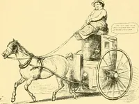 An illustration from Omnibuses and cabs : their origin and history (1902)