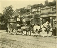 An illustration from Omnibuses and cabs : their origin and history (1902)
