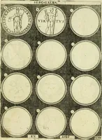 An illustration from Omnivm Caesarvm verissimae imagines ex antiqvis nvmismatis desvmptae : addita per brevi civvsqve vitae descriptiones ac diligenti eorvm qvae reperiri potvervnt nvmismatvm aversae partis delineatione ... (1554)