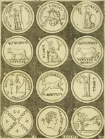An illustration from Omnivm Caesarvm verissimae imagines ex antiqvis nvmismatis desvmptae : addita per brevi civvsqve vitae descriptiones ac diligenti eorvm qvae reperiri potvervnt nvmismatvm aversae partis delineatione ... (1554)