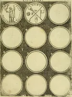 An illustration from Omnivm Caesarvm verissimae imagines ex antiqvis nvmismatis desvmptae : addita per brevi civvsqve vitae descriptiones ac diligenti eorvm qvae reperiri potvervnt nvmismatvm aversae partis delineatione ... (1554)