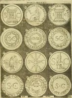 An illustration from Omnivm Caesarvm verissimae imagines ex antiqvis nvmismatis desvmptae : addita per brevi civvsqve vitae descriptiones ac diligenti eorvm qvae reperiri potvervnt nvmismatvm aversae partis delineatione ... (1554)