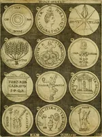 An illustration from Omnivm Caesarvm verissimae imagines ex antiqvis nvmismatis desvmptae : addita per brevi civvsqve vitae descriptiones ac diligenti eorvm qvae reperiri potvervnt nvmismatvm aversae partis delineatione ... (1554)