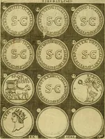An illustration from Omnivm Caesarvm verissimae imagines ex antiqvis nvmismatis desvmptae : addita per brevi civvsqve vitae descriptiones ac diligenti eorvm qvae reperiri potvervnt nvmismatvm aversae partis delineatione ... (1554)