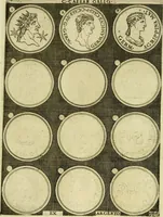An illustration from Omnivm Caesarvm verissimae imagines ex antiqvis nvmismatis desvmptae : addita per brevi civvsqve vitae descriptiones ac diligenti eorvm qvae reperiri potvervnt nvmismatvm aversae partis delineatione ... (1554)