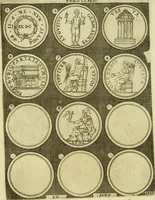 An illustration from Omnivm Caesarvm verissimae imagines ex antiqvis nvmismatis desvmptae : addita per brevi civvsqve vitae descriptiones ac diligenti eorvm qvae reperiri potvervnt nvmismatvm aversae partis delineatione ... (1554)