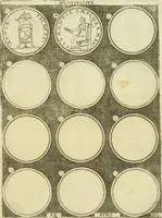 An illustration from Omnivm Caesarvm verissimae imagines ex antiqvis nvmismatis desvmptae : addita per brevi civvsqve vitae descriptiones ac diligenti eorvm qvae reperiri potvervnt nvmismatvm aversae partis delineatione ... (1554)