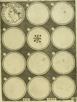 An illustration from Omnivm Caesarvm verissimae imagines ex antiqvis nvmismatis desvmptae : addita per brevi civvsqve vitae descriptiones ac diligenti eorvm qvae reperiri potvervnt nvmismatvm aversae partis delineatione ... (1554)