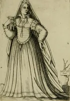 An illustration from Omnivm fere gentivm nostræ ætatis habitvs, nvnqvam ante hac æditi (1563)