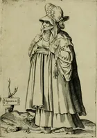 An illustration from Omnivm fere gentivm nostræ ætatis habitvs, nvnqvam ante hac æditi (1563)