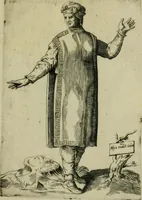 An illustration from Omnivm fere gentivm nostræ ætatis habitvs, nvnqvam ante hac æditi (1563)