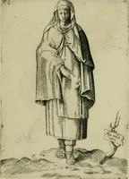 An illustration from Omnivm fere gentivm nostræ ætatis habitvs, nvnqvam ante hac æditi (1563)