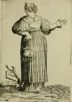 An illustration from Omnivm fere gentivm nostræ ætatis habitvs, nvnqvam ante hac æditi (1563)