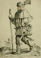 An illustration from Omnivm fere gentivm nostræ ætatis habitvs, nvnqvam ante hac æditi (1563)