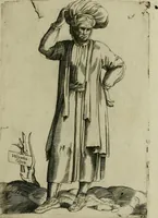 An illustration from Omnivm fere gentivm nostræ ætatis habitvs, nvnqvam ante hac æditi (1563)