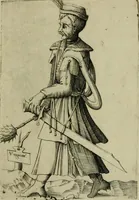 An illustration from Omnivm fere gentivm nostræ ætatis habitvs, nvnqvam ante hac æditi (1563)