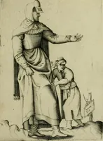 An illustration from Omnivm fere gentivm nostræ ætatis habitvs, nvnqvam ante hac æditi (1563)